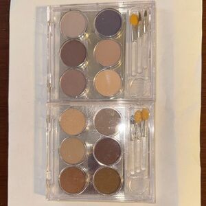 TWO New Michael Giordano Neutral Eyeshadow Palettes with Applicators